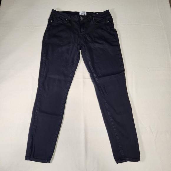 PAIGE Denim - Paige Verdugo Ultra Skinny Jeans  Black Women's Size 32 (fit 33W 29L)
